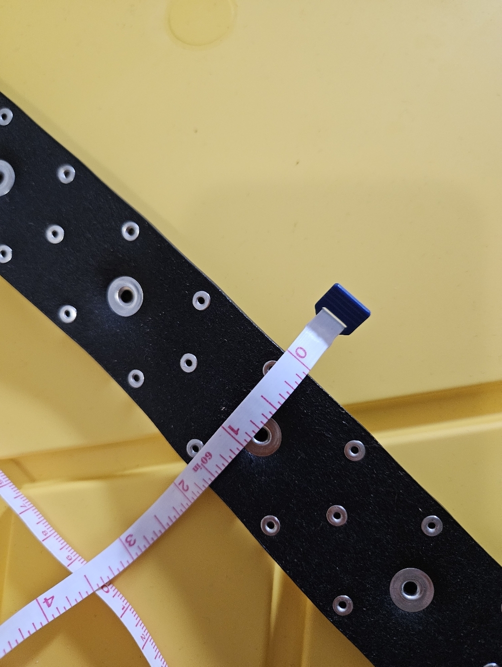 MICHAEL Michael Kors Black Leather Studded Belt with Polished Silver Buckle - Picture 4 of 4